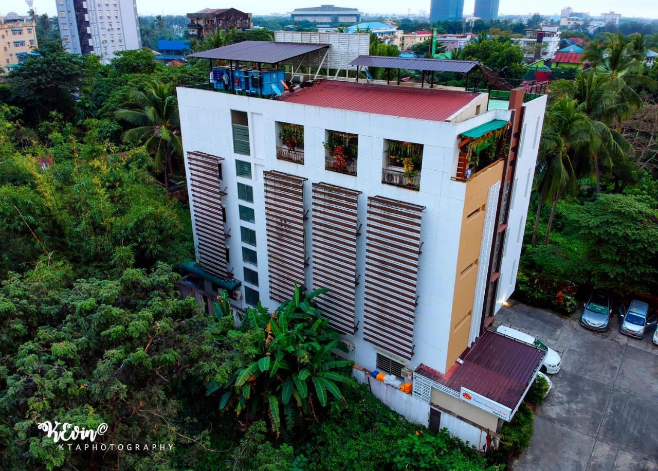 Green Paradise Hotel ย่างกุ้ง ภายนอก รูปภาพ